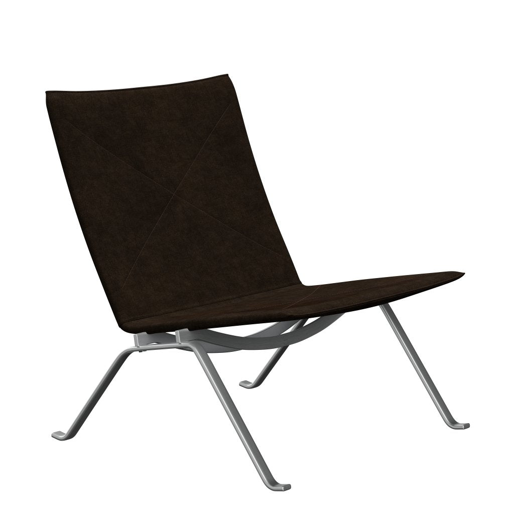 Fritz Hansen PK22 Lounge stol, Royal Nubuck Havana