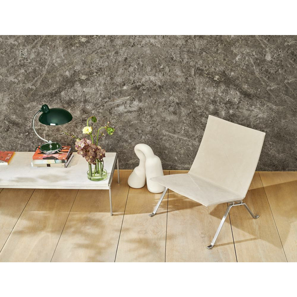 Fritz Hansen PK22 Sidente de salón Special Edition Royal Nubuck Leather, ECRU