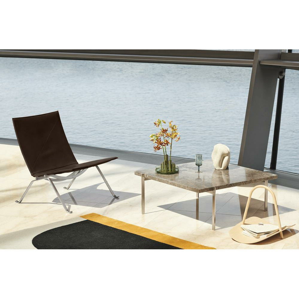 Fritz Hansen Pk22 Lounge Chair Special Edition Royal Nubuck Læder, Havana