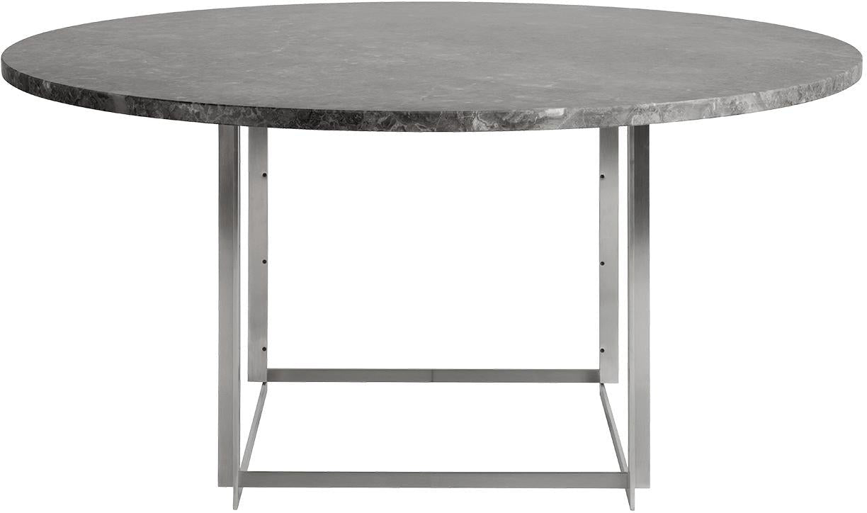 Fritz Hansen PK54 Table, Brown Gray Matt poleret