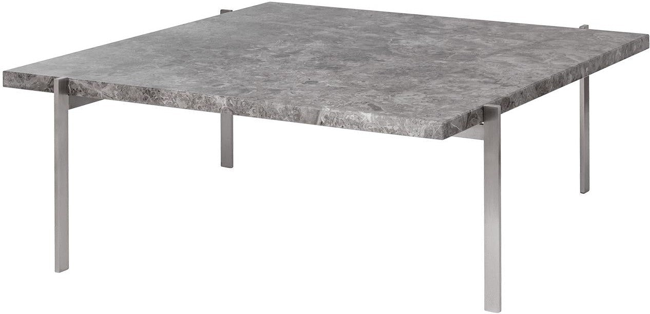 Fritz Hansen Pk61 Coffee Table 120 Cm, Brown Grey Marble