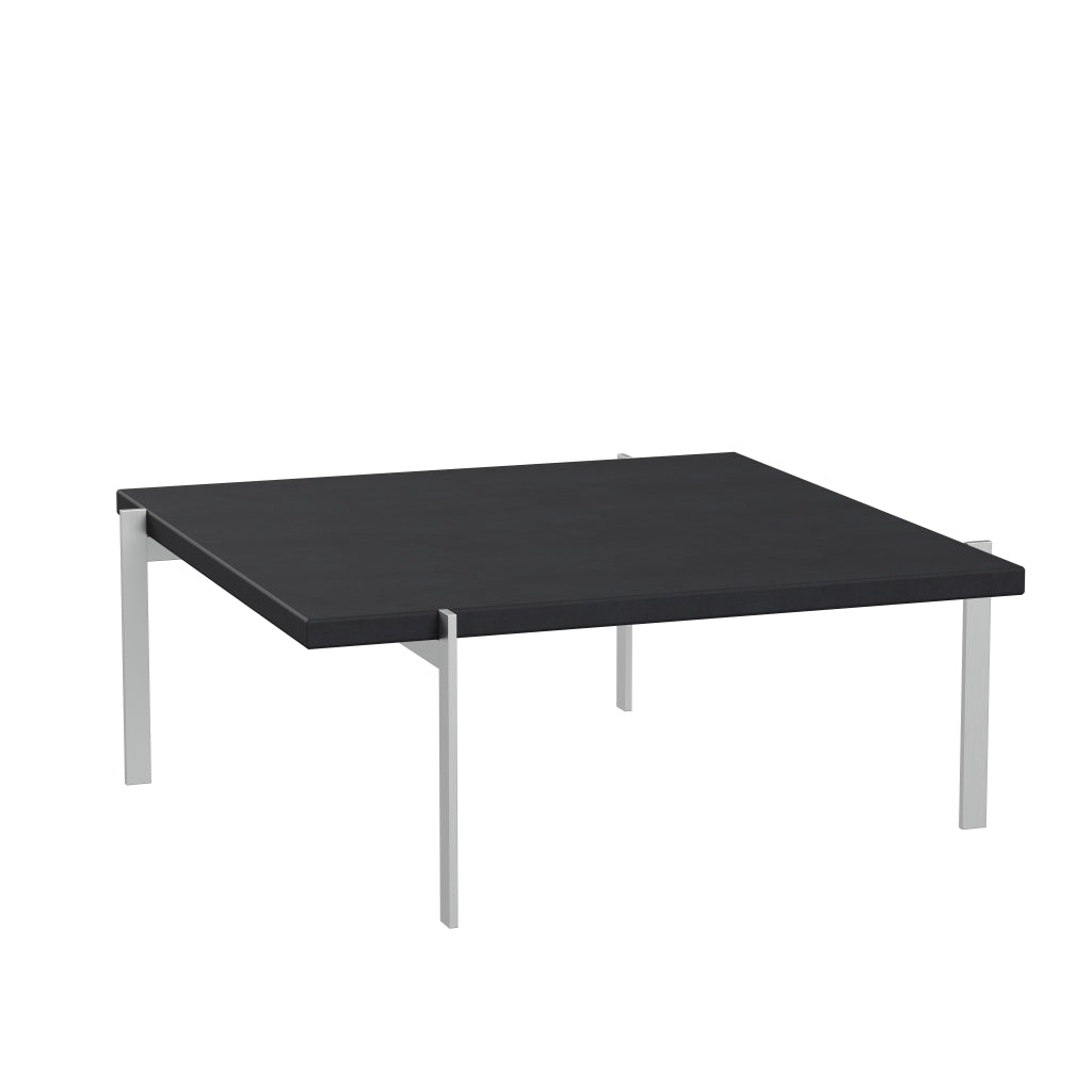 [product_category]-Fritz Hansen Pk61 Coffee Table 80 Cm, Slate-Fritz Hansen-PK61-Stahl-Schiefer-FRI-3