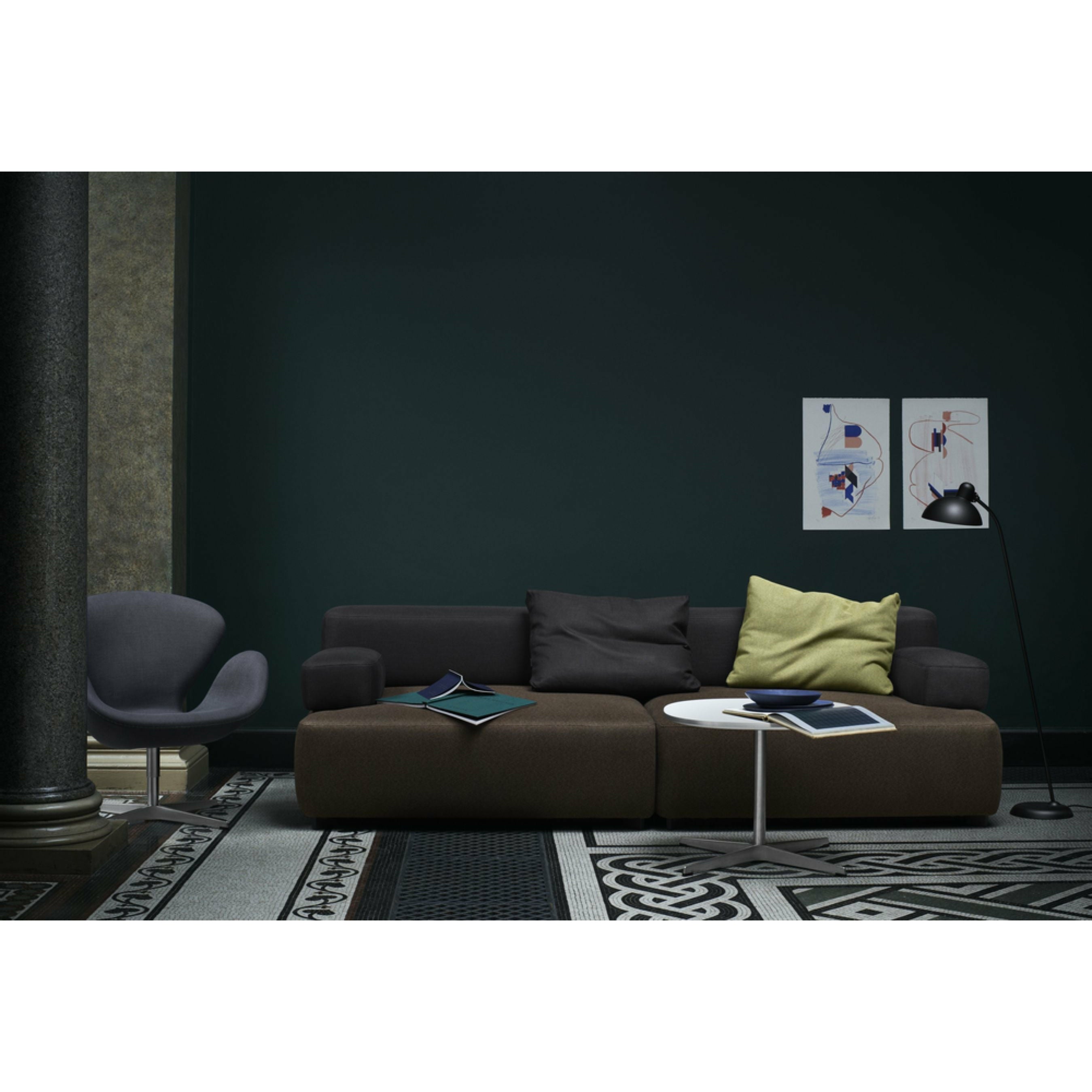 [product_category]-Fritz Hansen Pl240 3 Alphabet 2 Seater Sofa Christianshavn, Beige-Fritz Hansen-PL240-3-CHRIS-1121-FRI-4