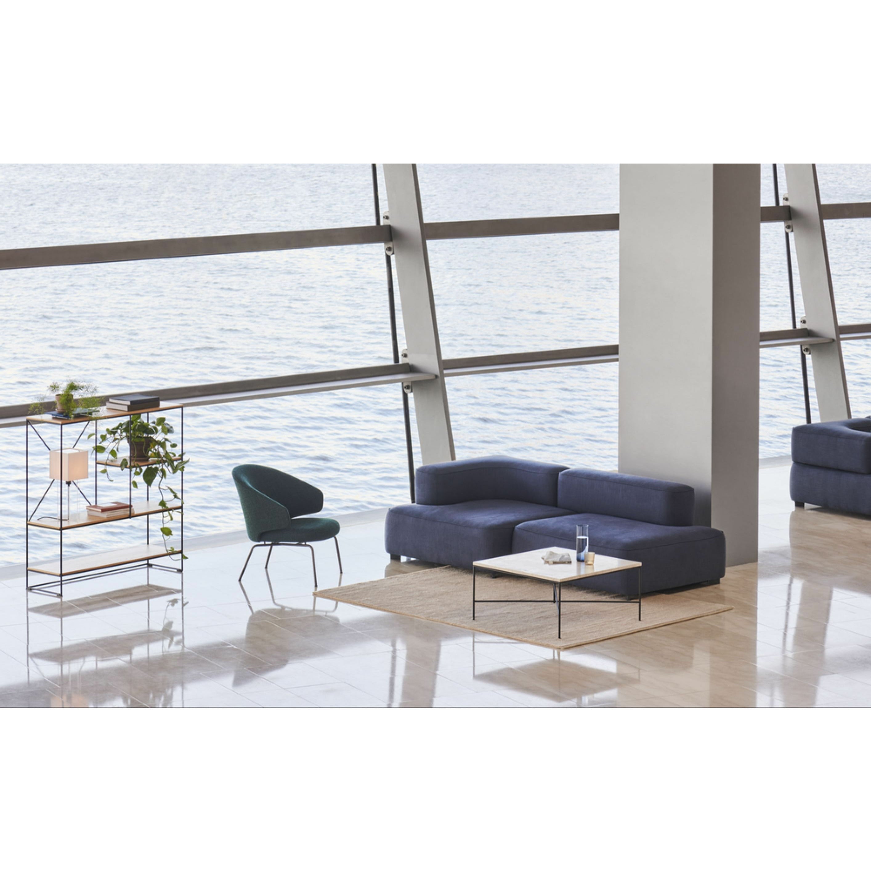 [product_category]-Fritz Hansen Pl240 4 Alphabet 2 Seater Sofa Christianshavn, Black Uni-Fritz Hansen-PL240-4-CHRIS-1175-FRI-6