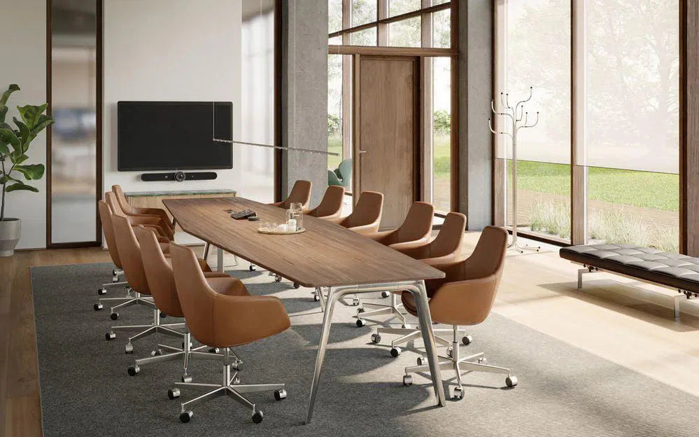 Fritz Hansen Pluralis™ Table 120x120 Cm, Bright/Lava Grey