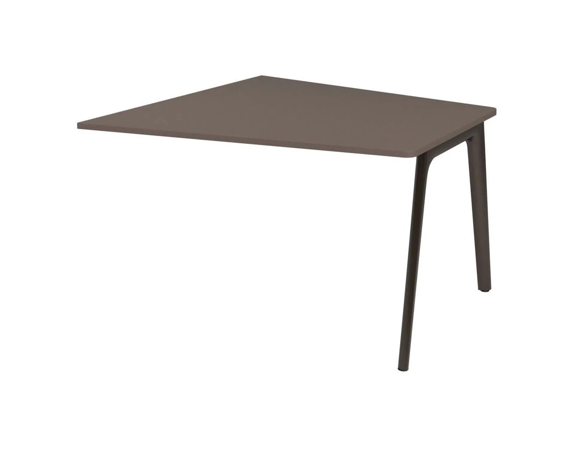 Fritz Hansen Pluralis Tabel 120x120 cm, bruin brons/lava grijs