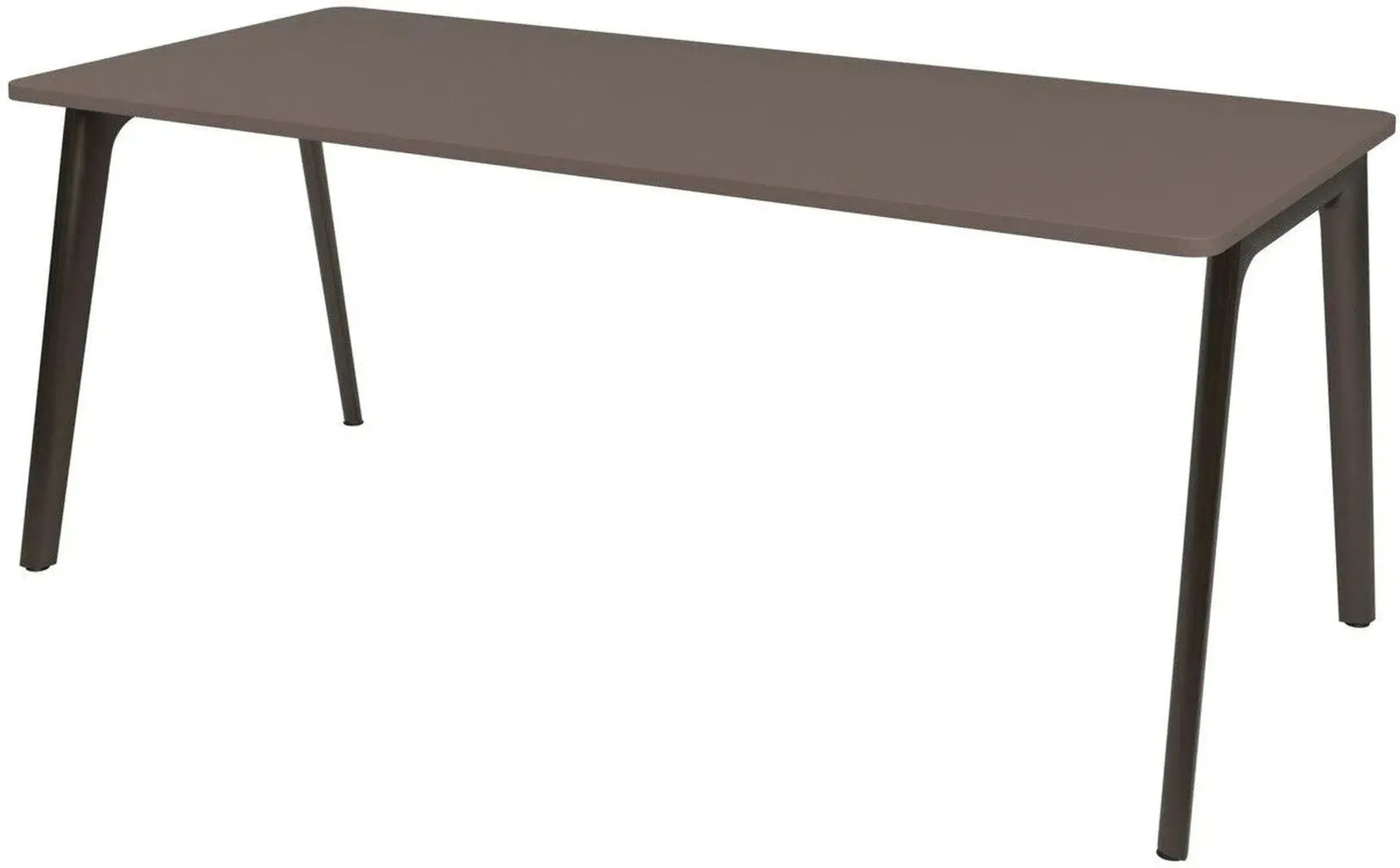 Fritz Hansen Pluralis Tabel 180x73 cm, brun bronze/lavabrå