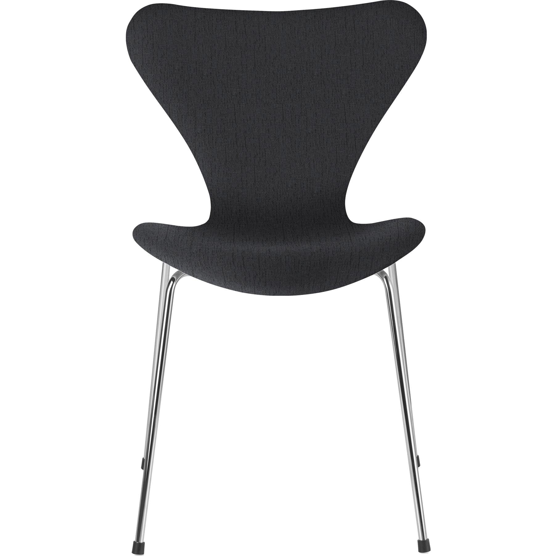 [product_category]-Fritz Hansen Series 7 Chair Front Upholstery Fabric, Hallingdal Dark Grey-Fritz Hansen-3107-hallingdal173-FRI-1