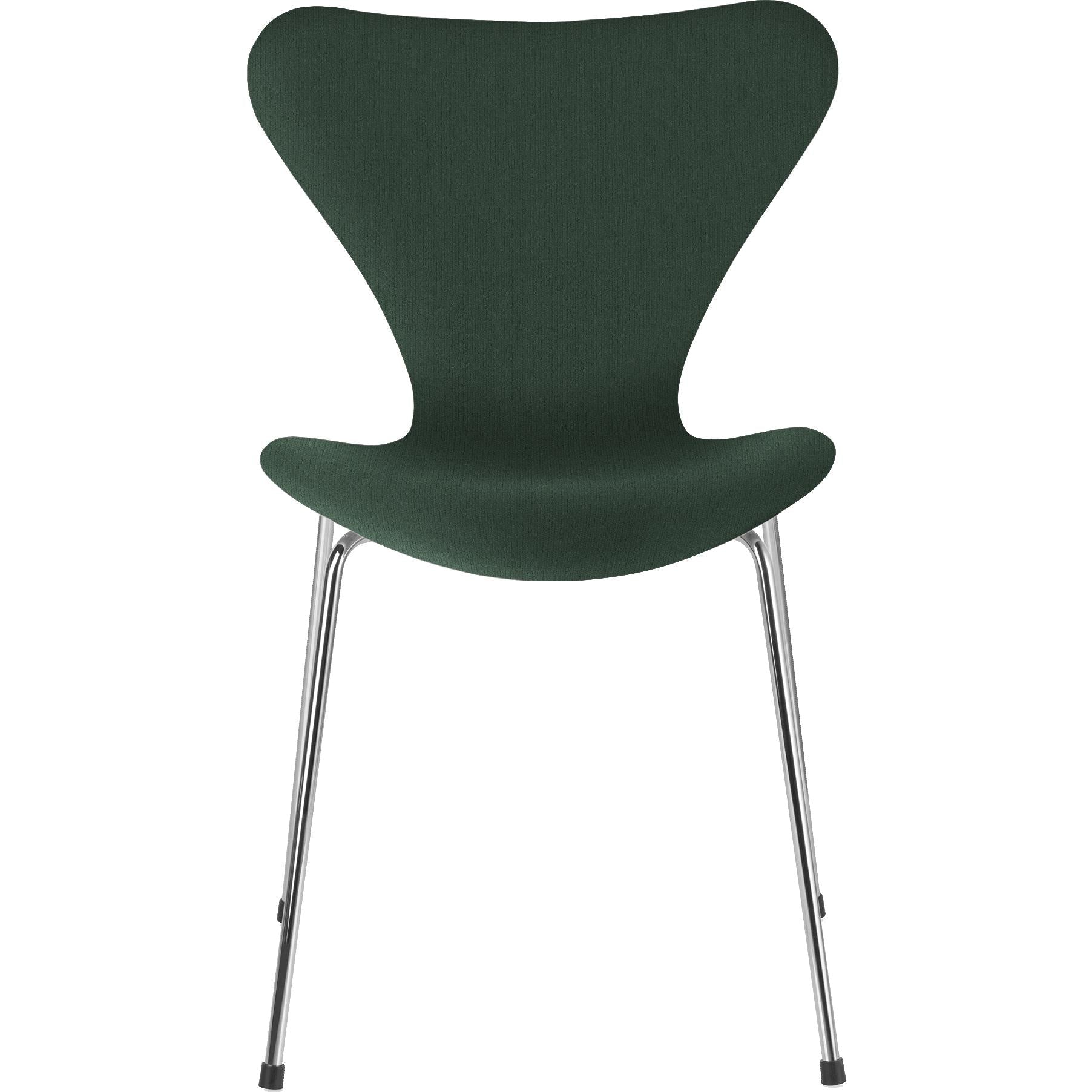 [product_category]-Fritz Hansen Series 7 Chair Full Upholstery Fabric Christianshavn, Dark Green Uni-Fritz Hansen-3107-FulUph-Chris-1160-FRI-1