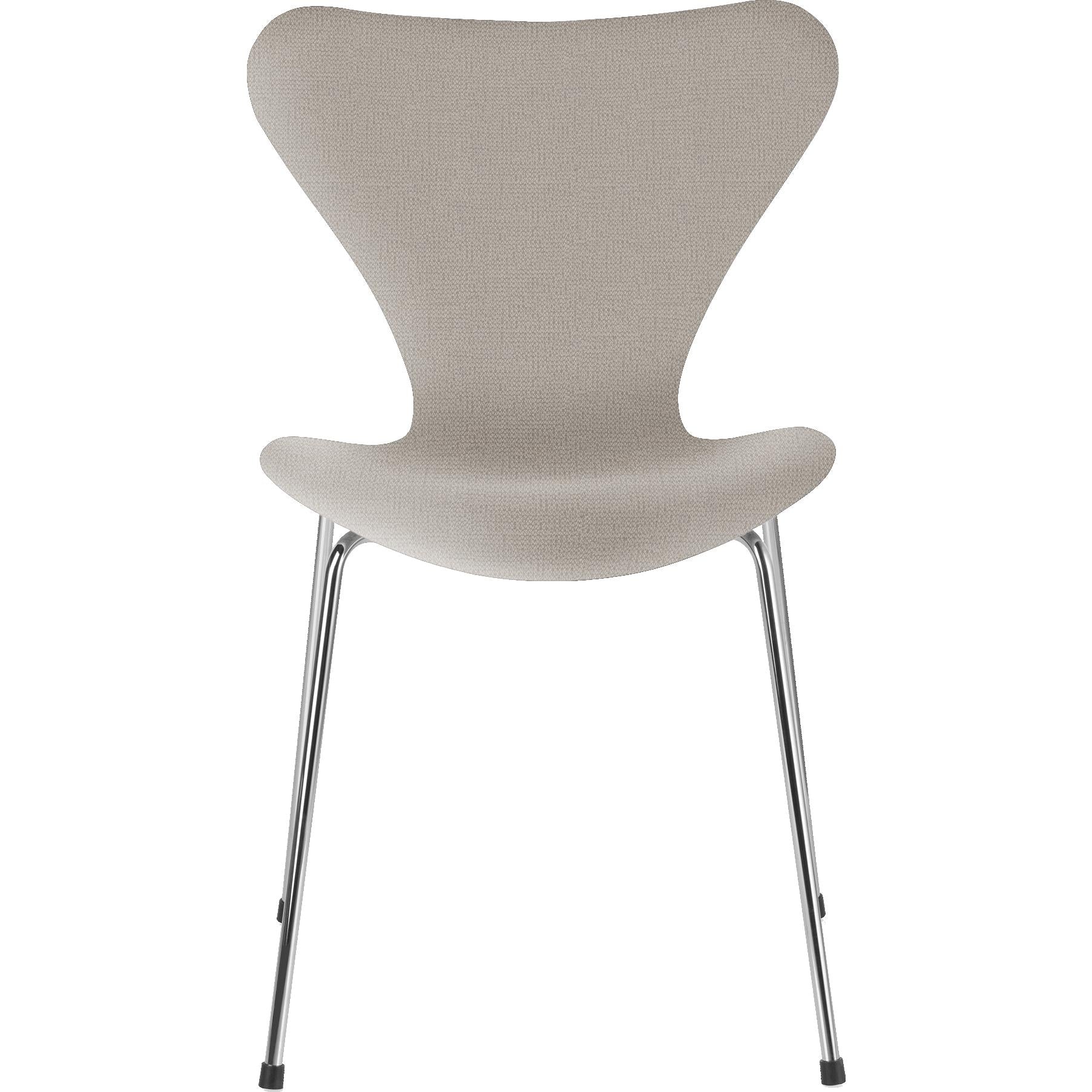 [product_category]-Fritz Hansen Series 7 Chair Full Upholstery Fabric Christianshavn, Light Beige-Fritz Hansen-3107-FulUph-Chris-1120-FRI-1