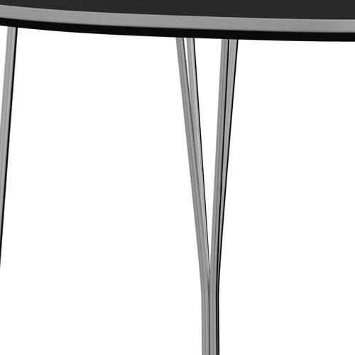 [product_category]-Fritz Hansen Superellipse Dining Table Chrome/Black Fenix Laminates, 170x100 Cm-Fritz Hansen-B616-FXBLL-SPAL-CST-FRI-4