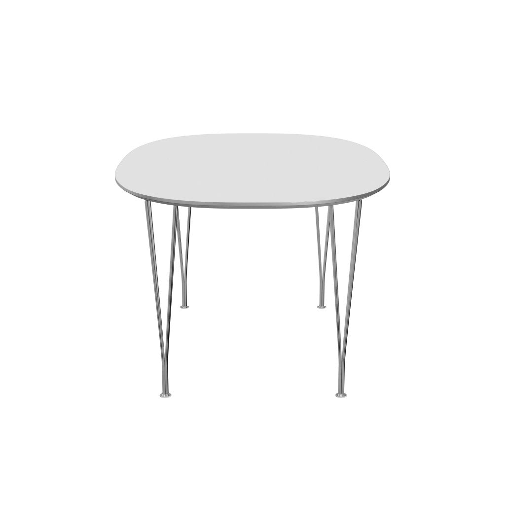 [product_category]-Fritz Hansen Superellipse Dining Table Chrome/White Fenix Laminates, 170x100 Cm-Fritz Hansen-B616-FXWHL-SPAL-CST-FRI-3