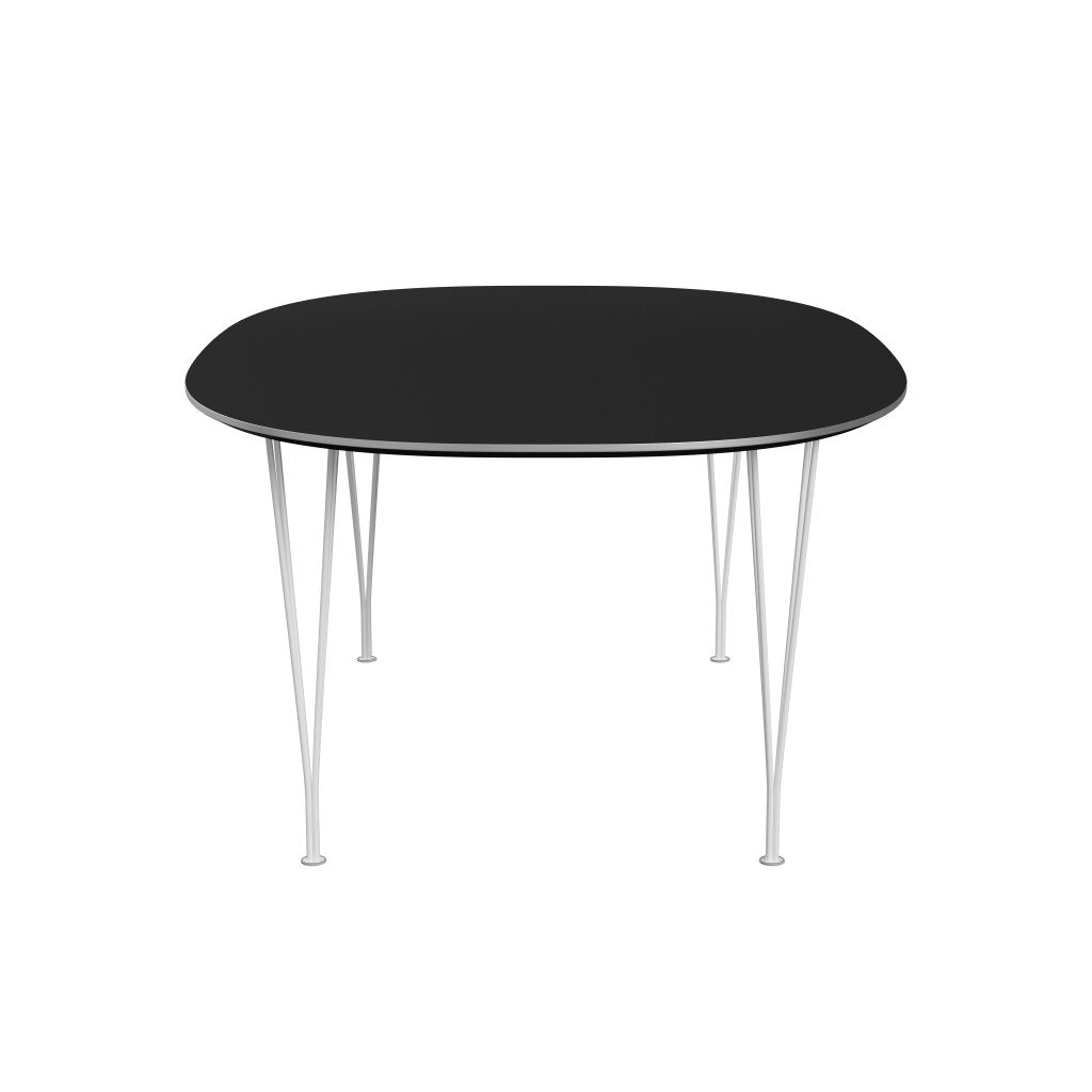 [product_category]-Fritz Hansen Superellipse Dining Table White/Black Fenix Laminates, 180x120 Cm-Fritz Hansen-B613-FXBLL-SPAL-DRWH-FRI-3