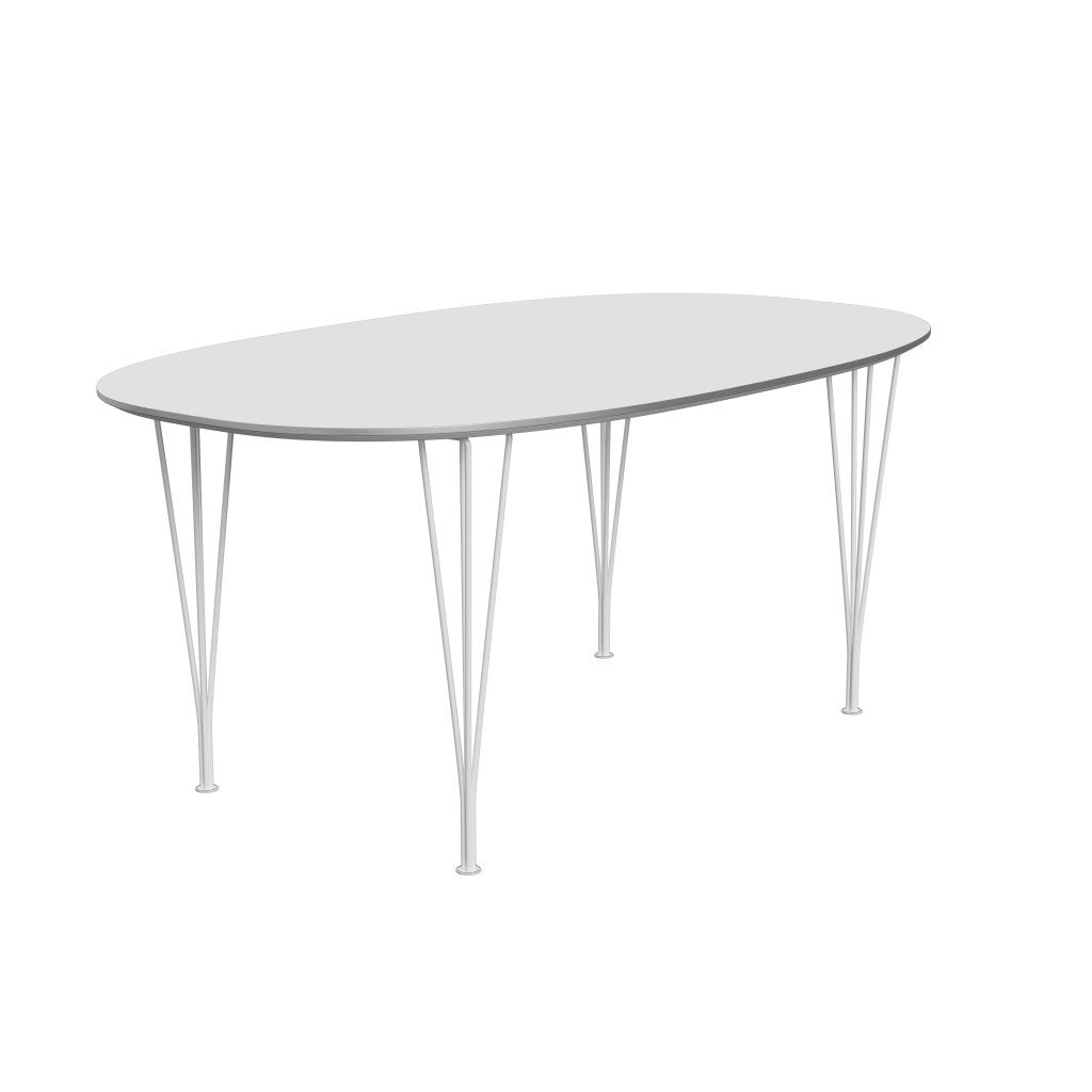 [product_category]-Fritz Hansen Superellipse Dining Table White/White Fenix Laminates, 170x100 Cm-Fritz Hansen-B616-FXWHL-SPAL-DRWH-FRI-2