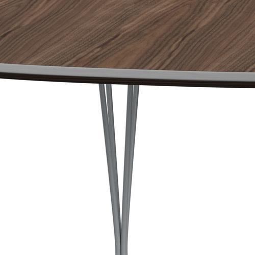 [product_category]-Fritz Hansen Superellipse Extendable Table Silvergrey/Walnut Veneer, 300x120 Cm-Fritz Hansen-B619-WAL001-SPAL-SIGREY-FRI-4