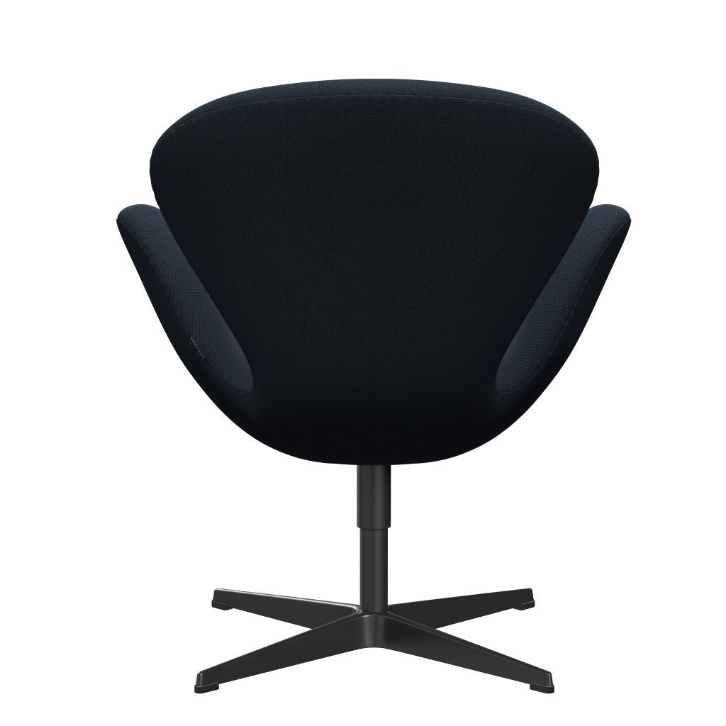 [product_category]-Fritz Hansen Swan Lounge Chair, Black Lacquered/Capture Blue-Fritz Hansen-3320-CP6001-BLLA-FRI-4