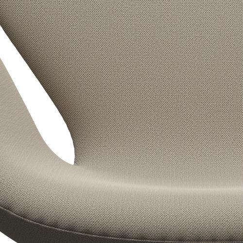 [product_category]-Fritz Hansen Swan Lounge Chair, Black Lacquered/Capture Grey Sand-Fritz Hansen-3320-CP5103-BLLA-FRI-6