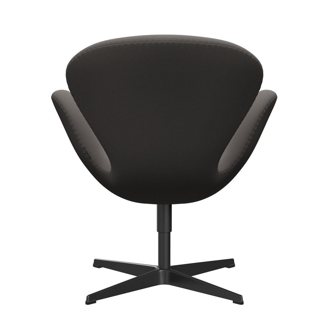 [product_category]-Fritz Hansen Swan Lounge Chair, Black Lacquered/Capture Warm Dark Grey-Fritz Hansen-3320-CP4201-BLLA-FRI-4