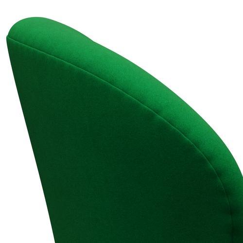 [product_category]-Fritz Hansen Swan Lounge Chair, Black Lacquered/Divina Grass Green-Fritz Hansen-3320-DIV922-BLLA-FRI-5