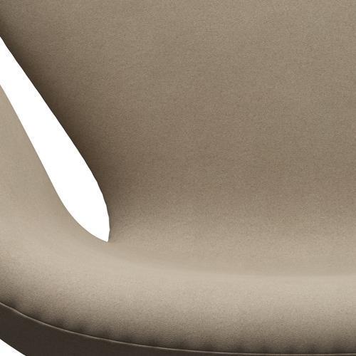 [product_category]-Fritz Hansen Swan Lounge Chair, Black Lacquered/Divina Light Beige-Fritz Hansen-3320-DIV224-BLLA-FRI-6