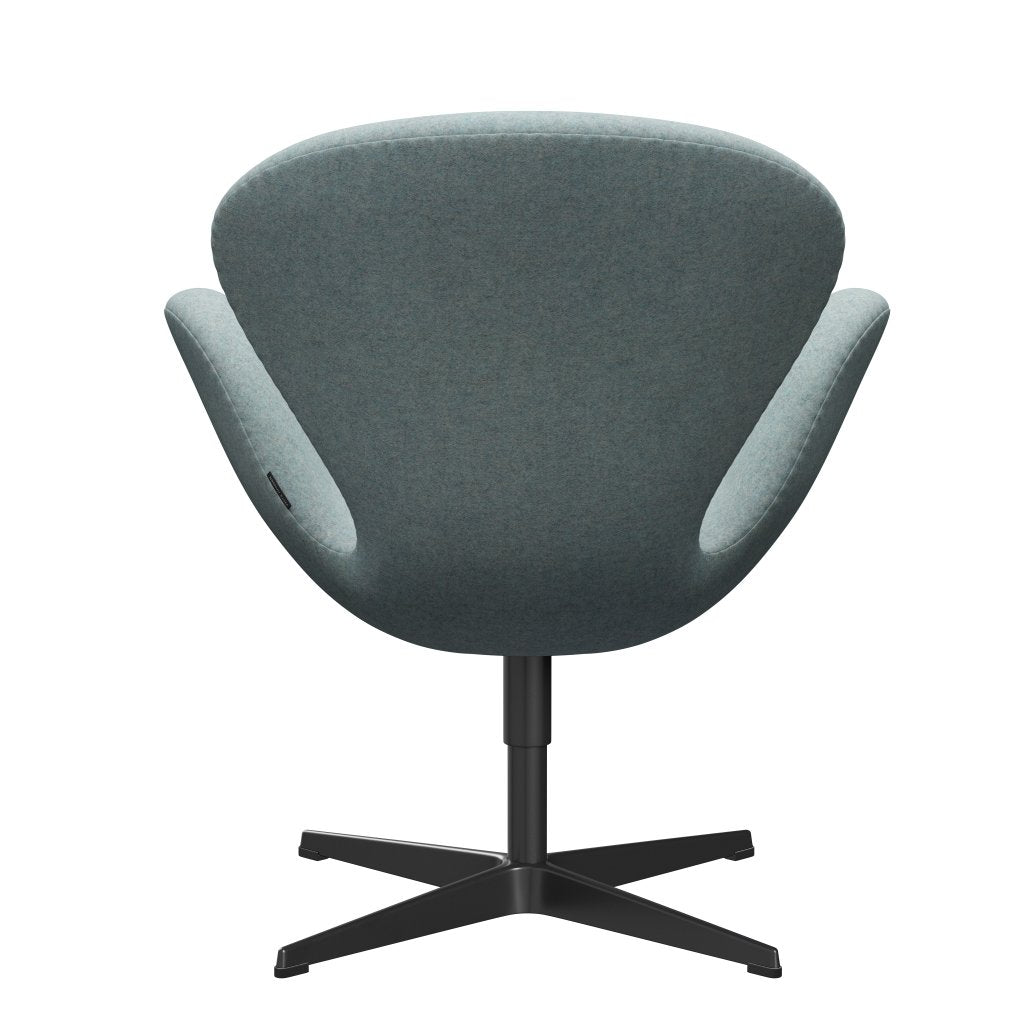 [product_category]-Fritz Hansen Swan Lounge Chair, Black Lacquered/Divina Md Mint-Fritz Hansen-3320-DMD813-BLLA-FRI-4