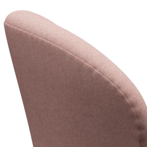 [product_category]-Fritz Hansen Swan Lounge Chair, Black Lacquered/Divina Md Pale Pink-Fritz Hansen-3320-DMD613-BLLA-FRI-5