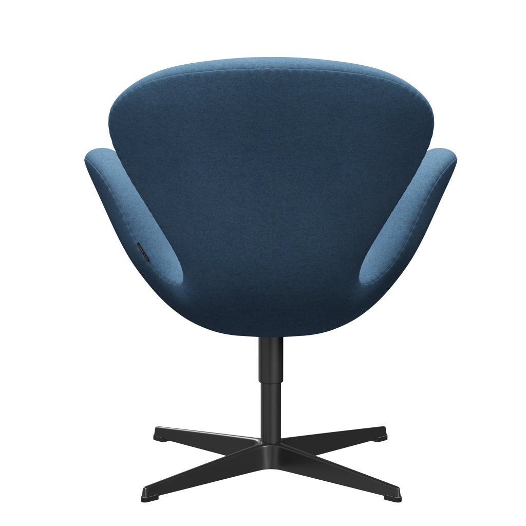 [product_category]-Fritz Hansen Swan Lounge Chair, Black Lacquered/Divina Melange Light Blue-Fritz Hansen-3320-DIM731-BLLA-FRI-4