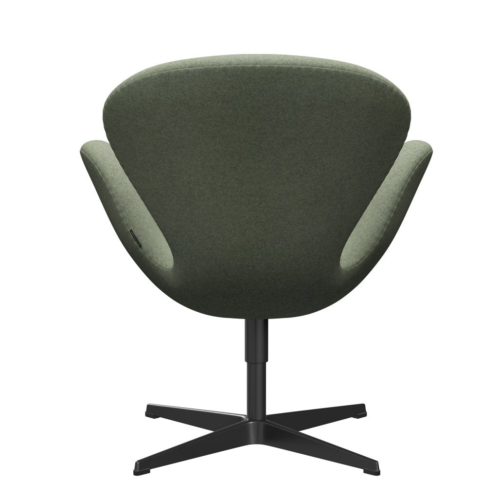 [product_category]-Fritz Hansen Swan Lounge Chair, Black Lacquered/Divina Melange Light Green-Fritz Hansen-3320-DIM917-BLLA-FRI-4