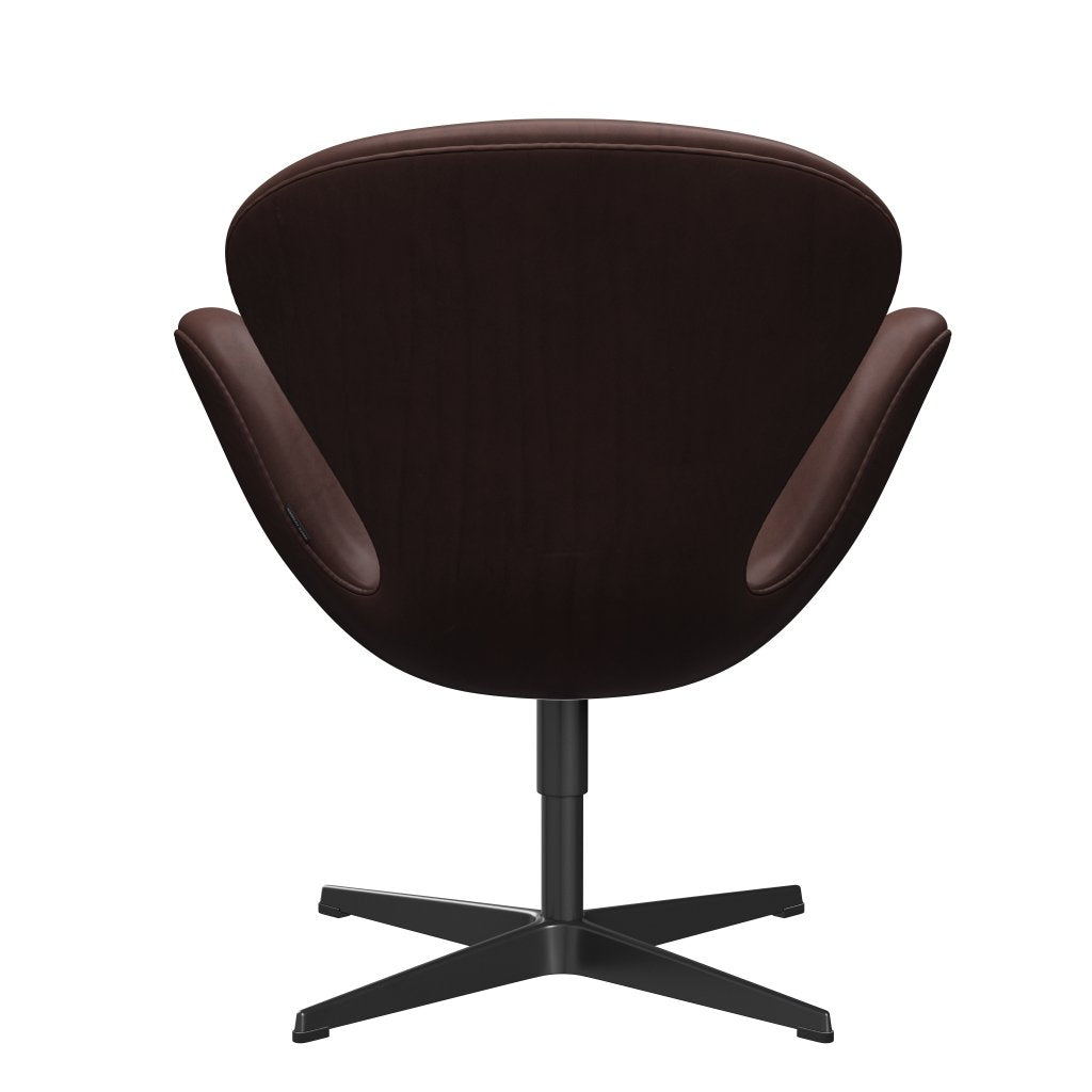 [product_category]-Fritz Hansen Swan Lounge Chair, Black Lacquered/Embrace Concrete-Fritz Hansen-3320-SECHOC-BLLA-FRI-4