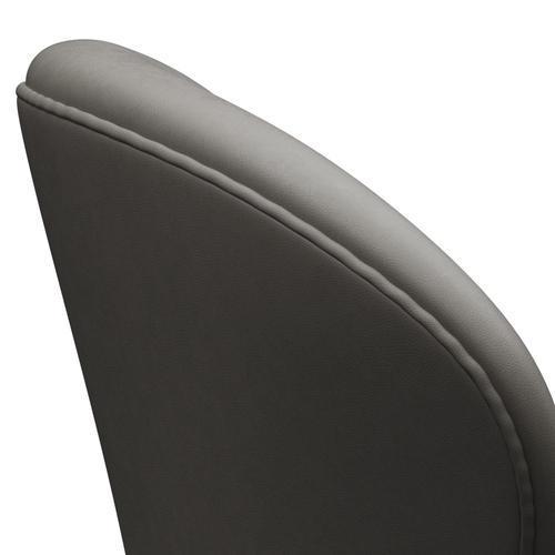 [product_category]-Fritz Hansen Swan Lounge Chair, Black Lacquered/Essential Lava-Fritz Hansen-3320-STLAVA-BLLA-FRI-5