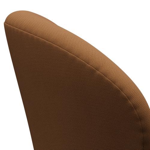 [product_category]-Fritz Hansen Swan Lounge Chair, Black Lacquered/Fame Light Brown (61131)-Fritz Hansen-3320-F61131-BLLA-FRI-5