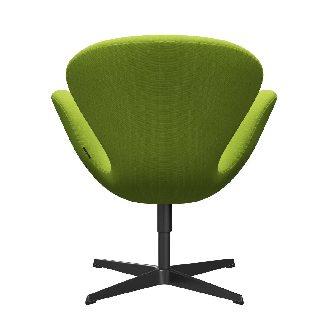 [product_category]-Fritz Hansen Swan Lounge Chair, Black Lacquered/Fame Neon Green-Fritz Hansen-3320-F68144-BLLA-FRI-4