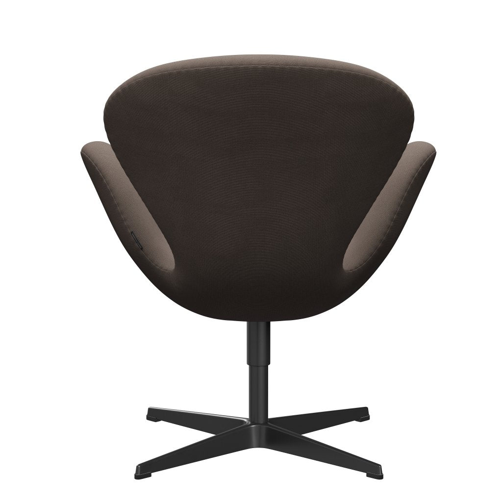 [product_category]-Fritz Hansen Swan Lounge Chair, Black Lacquered/Fame Silver Dark-Fritz Hansen-3320-F61135-BLLA-FRI-4