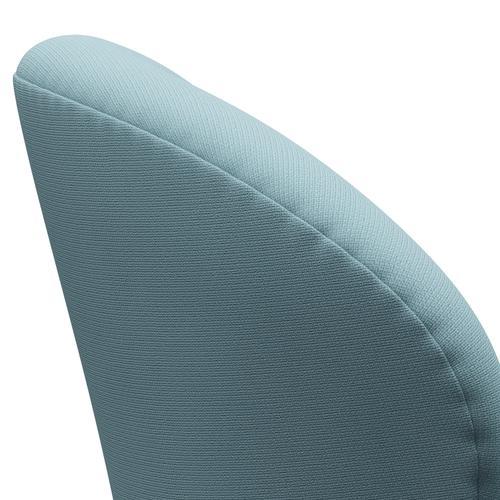 [product_category]-Fritz Hansen Swan Lounge Chair, Black Lacquered/Fame Turquoise Light-Fritz Hansen-3320-F67068-BLLA-FRI-5