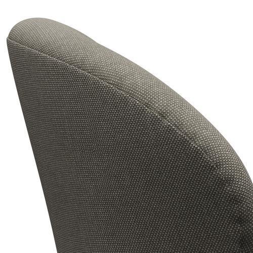 [product_category]-Fritz Hansen Swan Lounge Chair, Black Lacquered/Hallingdal Beige-Fritz Hansen-3320-HAL123-BLLA-FRI-5