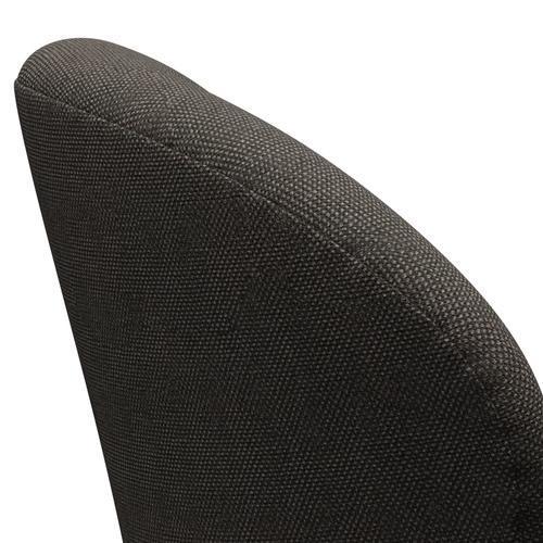 [product_category]-Fritz Hansen Swan Lounge Chair, Black Lacquered/Hallingdal Charcoal Light-Fritz Hansen-3320-HAL153-BLLA-FRI-5