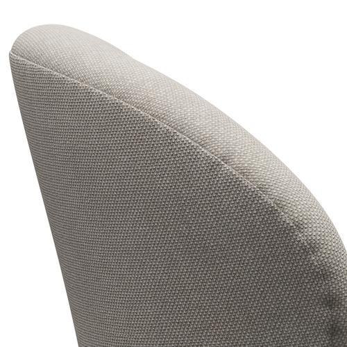 [product_category]-Fritz Hansen Swan Lounge Chair, Black Lacquered/Hallingdal Light Grey (103)-Fritz Hansen-3320-HAL103-BLLA-FRI-5