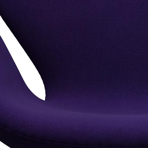 [product_category]-Fritz Hansen Swan Lounge Chair, Black Lacquered/Hallingdal Violet-Fritz Hansen-3320-HAL702-BLLA-FRI-6