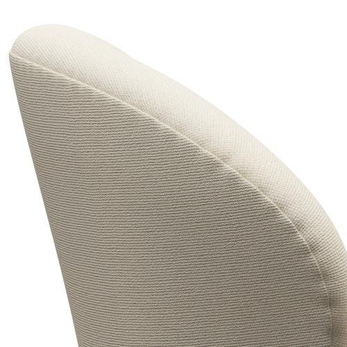 [product_category]-Fritz Hansen Swan Lounge Chair, Black Lacquered/Hallingdal Wool White-Fritz Hansen-3320-HAL100-BLLA-FRI-5