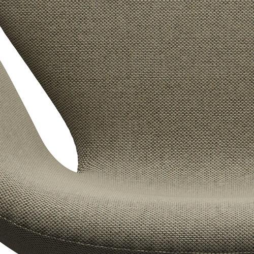 [product_category]-Fritz Hansen Swan Lounge Chair, Black Lacquered/Re Wool Light Beige/Natural-Fritz Hansen-3320-REW218-BLLA-FRI-6