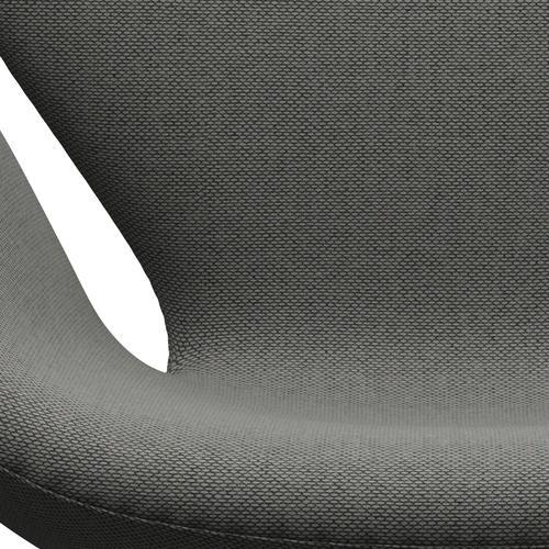 [product_category]-Fritz Hansen Swan Lounge Chair, Black Lacquered/Re Wool Taupe/Natural-Fritz Hansen-3320-REW158-BLLA-FRI-6