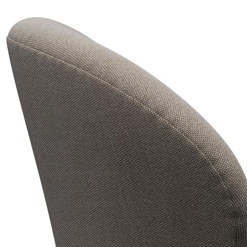 [product_category]-Fritz Hansen Swan Lounge Chair, Black Lacquered/Rime Khaki/White-Fritz Hansen-3320-RIM231-BLLA-FRI-5