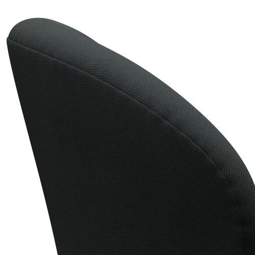 [product_category]-Fritz Hansen Swan Lounge Chair, Black Lacquered/Steelcut Charcoal-Fritz Hansen-3320-STI180-BLLA-FRI-5