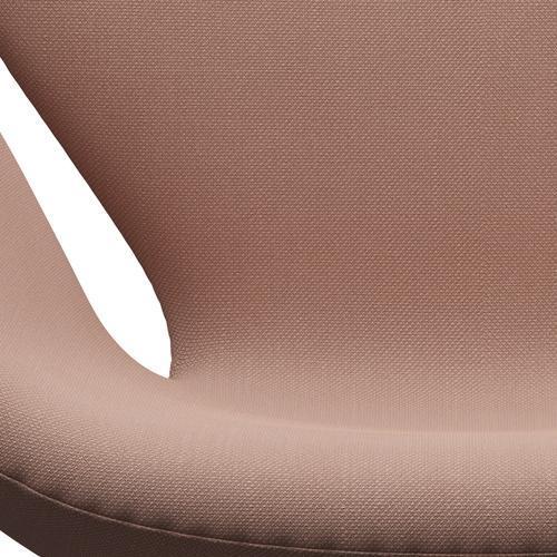 [product_category]-Fritz Hansen Swan Lounge Chair, Black Lacquered/Steelcut Light Beige/Light Red-Fritz Hansen-3320-STI605-BLLA-FRI-6