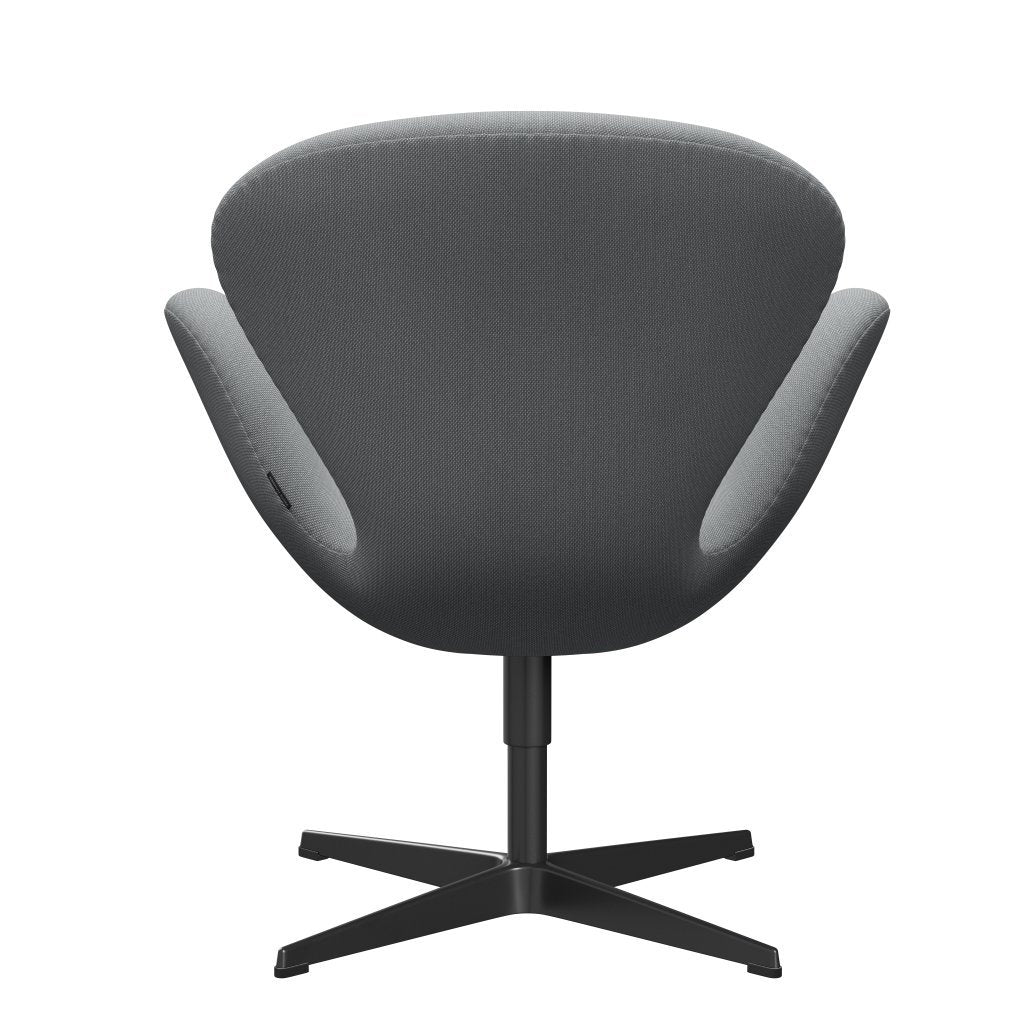 [product_category]-Fritz Hansen Swan Lounge Chair, Black Lacquered/Steelcut Trio Beige-Fritz Hansen-3320-STR113-BLLA-FRI-4