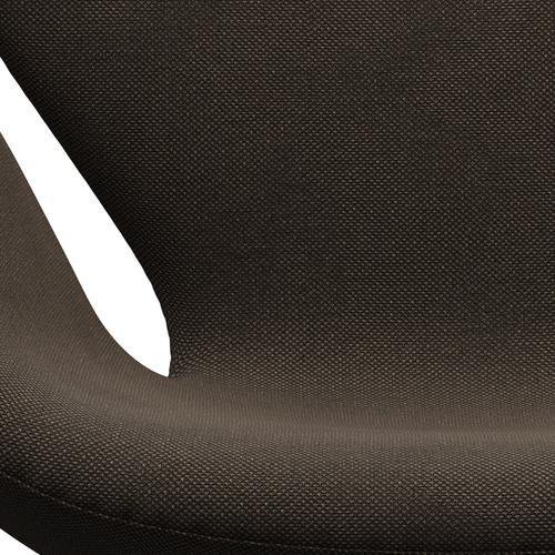 [product_category]-Fritz Hansen Swan Lounge Chair, Black Lacquered/Sunniva Chocolate/Black-Fritz Hansen-3320-SV383-BLLA-FRI-6