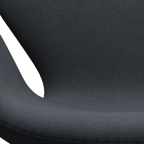 [product_category]-Fritz Hansen Swan Lounge Chair, Black Lacquered/Tonus Dark Grey-Fritz Hansen-3320-TON615-BLLA-FRI-6