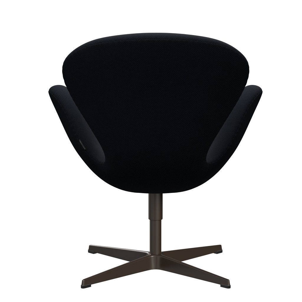 [product_category]-Fritz Hansen Swan Lounge Chair, Brown Bronze/Diablo Dark Blue-Fritz Hansen-3320-DIA800-BBBASE-FRI-4