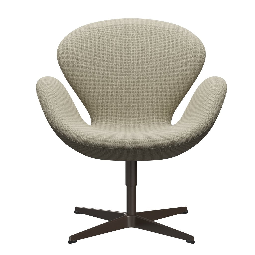 [product_category]-Fritz Hansen Swan Lounge Chair, Brown Bronze/Diablo Sand-Fritz Hansen-3320-DIA103-BBBASE-FRI-1