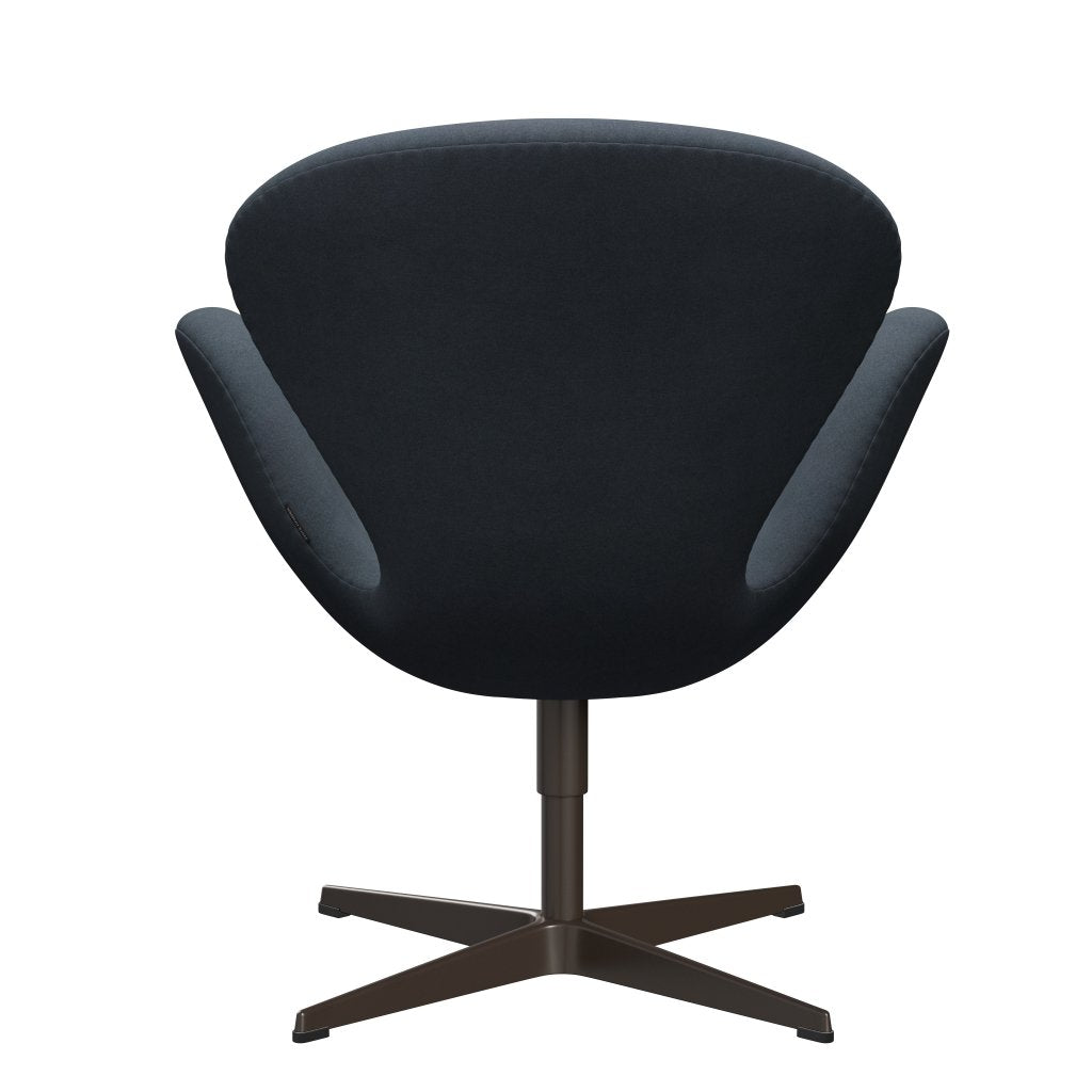 [product_category]-Fritz Hansen Swan Lounge Chair, Brown Bronze/Divina Grey-Fritz Hansen-3320-DIV154-BBBASE-FRI-4